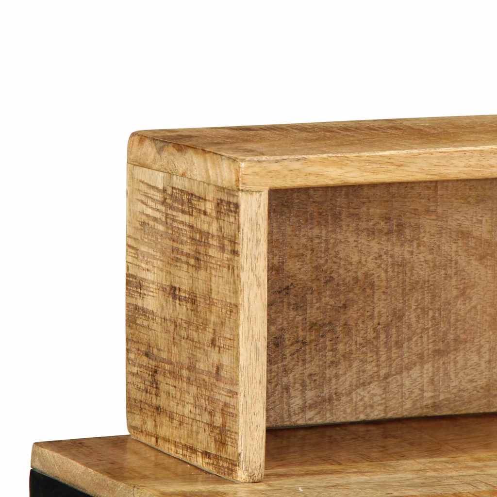 Bureau Console en Bois Massif de Mangue-La-Fabrique-Industrielle
