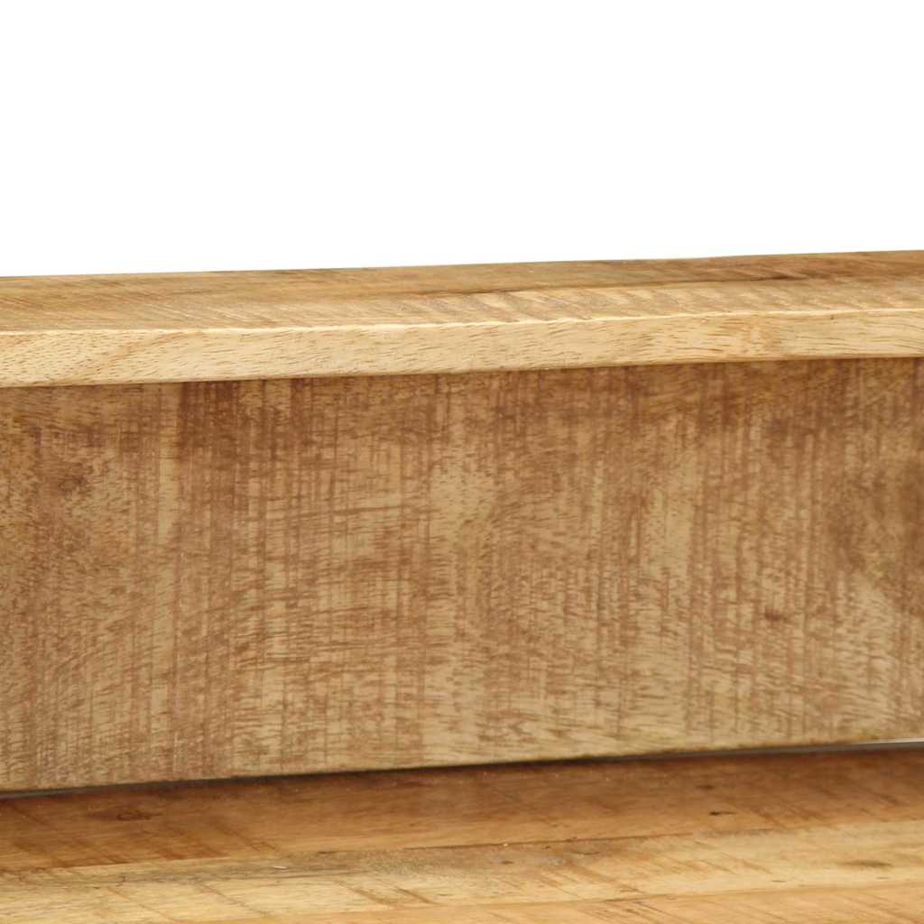 Bureau Console en Bois Massif de Mangue-La-Fabrique-Industrielle