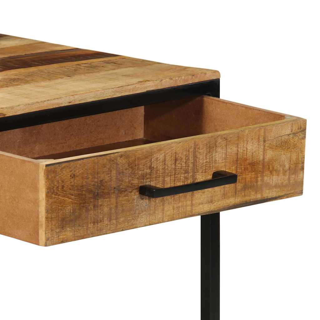 Bureau Console en Bois Massif de Mangue-La-Fabrique-Industrielle