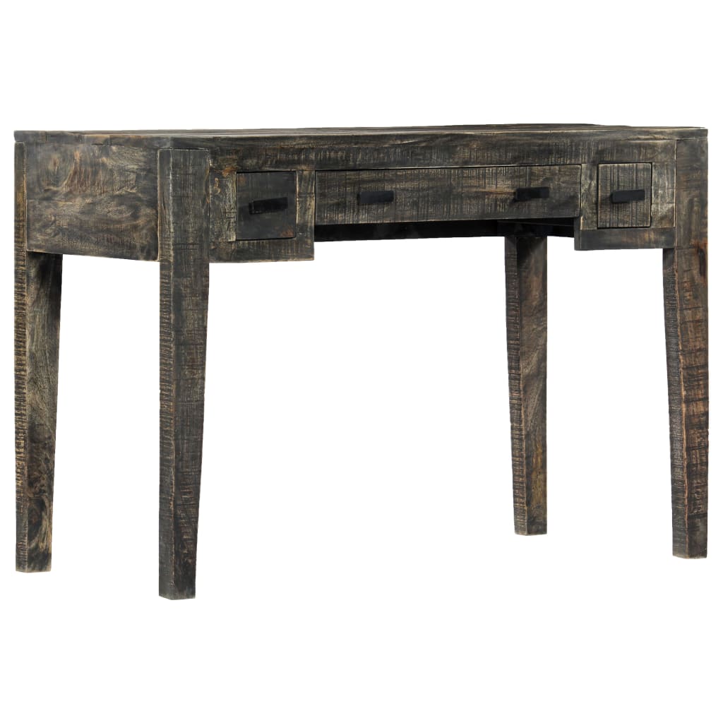 Bureau Élégant en Bois de Manguier Massif-La-Fabrique-Industrielle