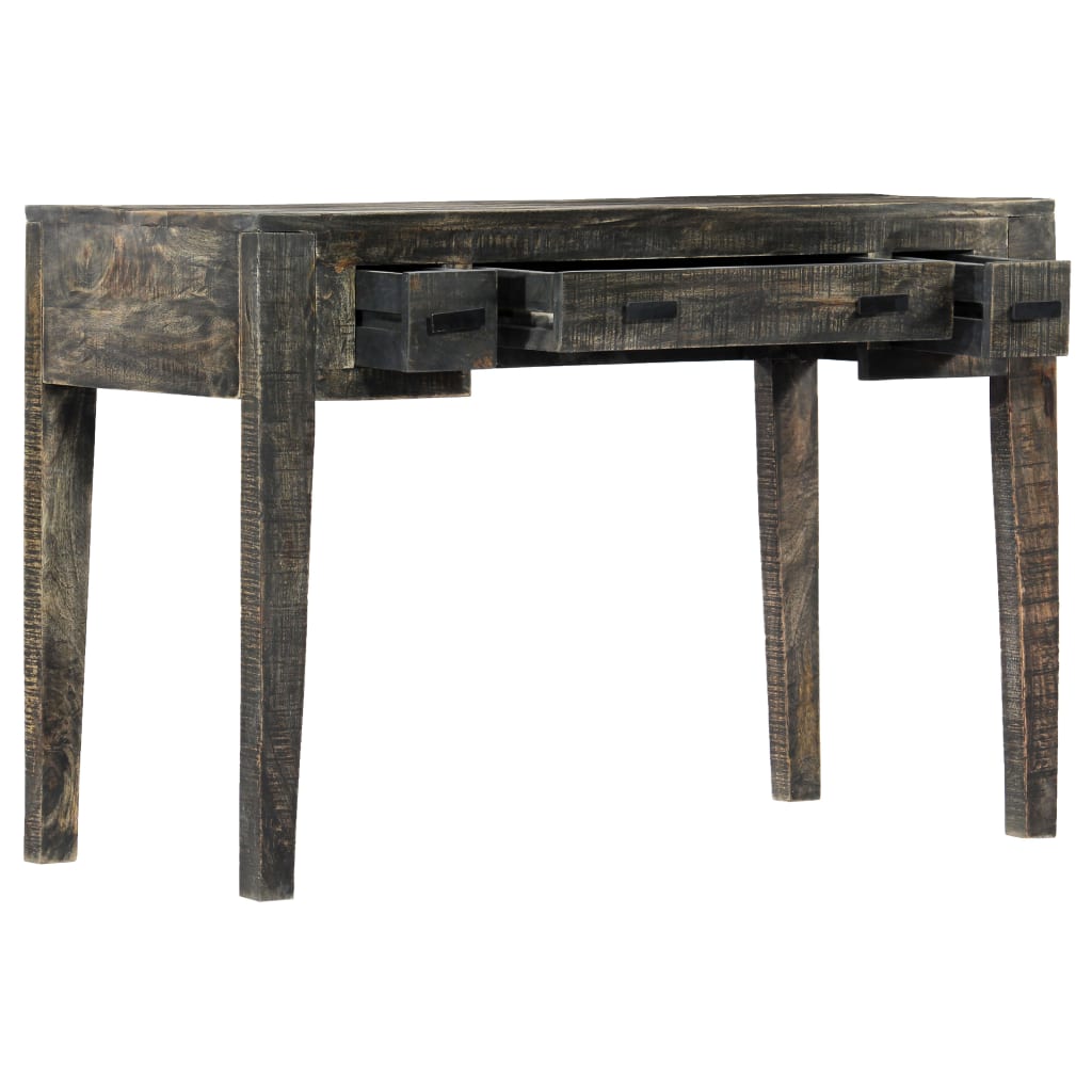 Bureau Élégant en Bois de Manguier Massif-La-Fabrique-Industrielle