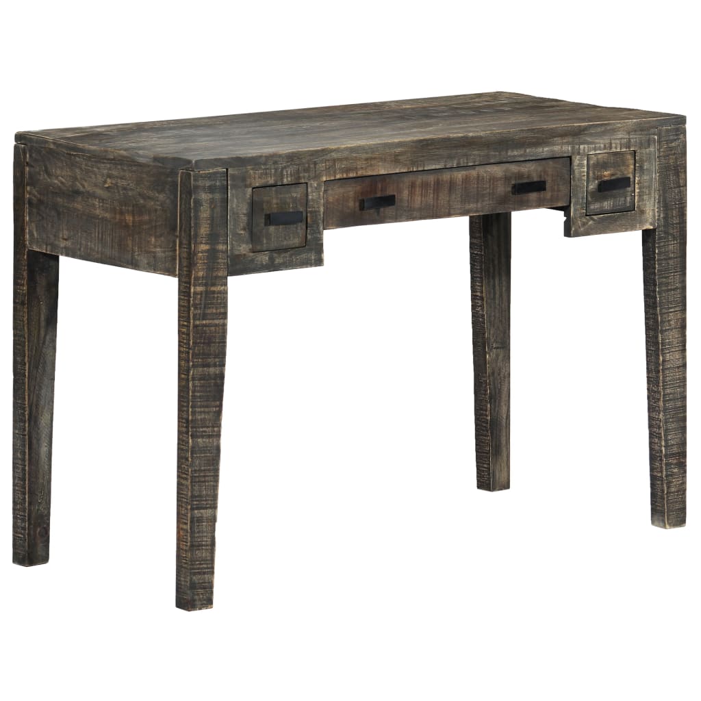Bureau Élégant en Bois de Manguier Massif-La-Fabrique-Industrielle