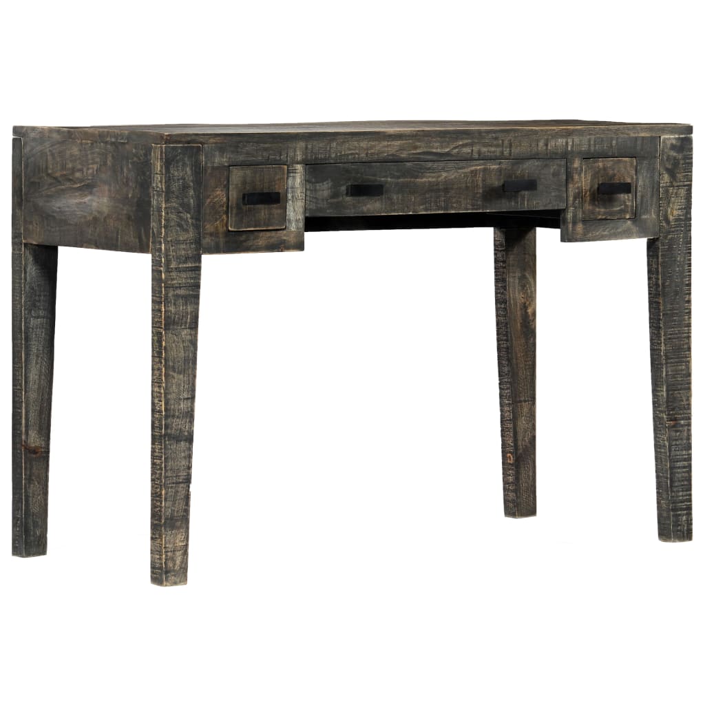Bureau Élégant en Bois de Manguier Massif-La-Fabrique-Industrielle