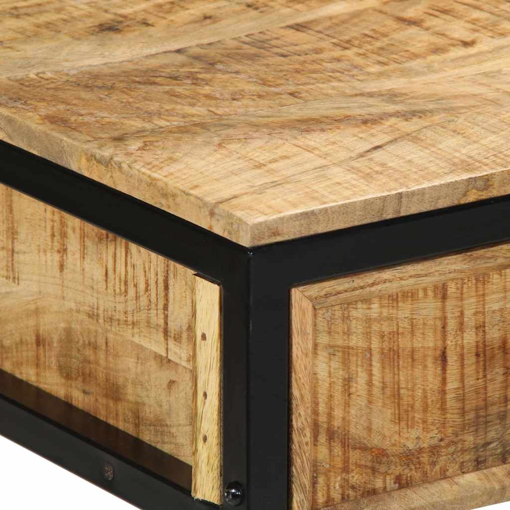 Bureau Industriel Élégant en Bois et Métal-La-Fabrique-Industrielle