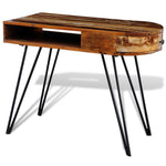 Bureau Industriel en Bois de Récupération-La-Fabrique-Industrielle