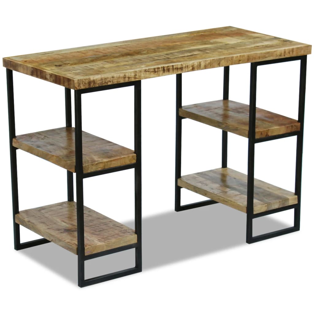 Bureau Style Industriel avec Rangement-La-Fabrique-Industrielle