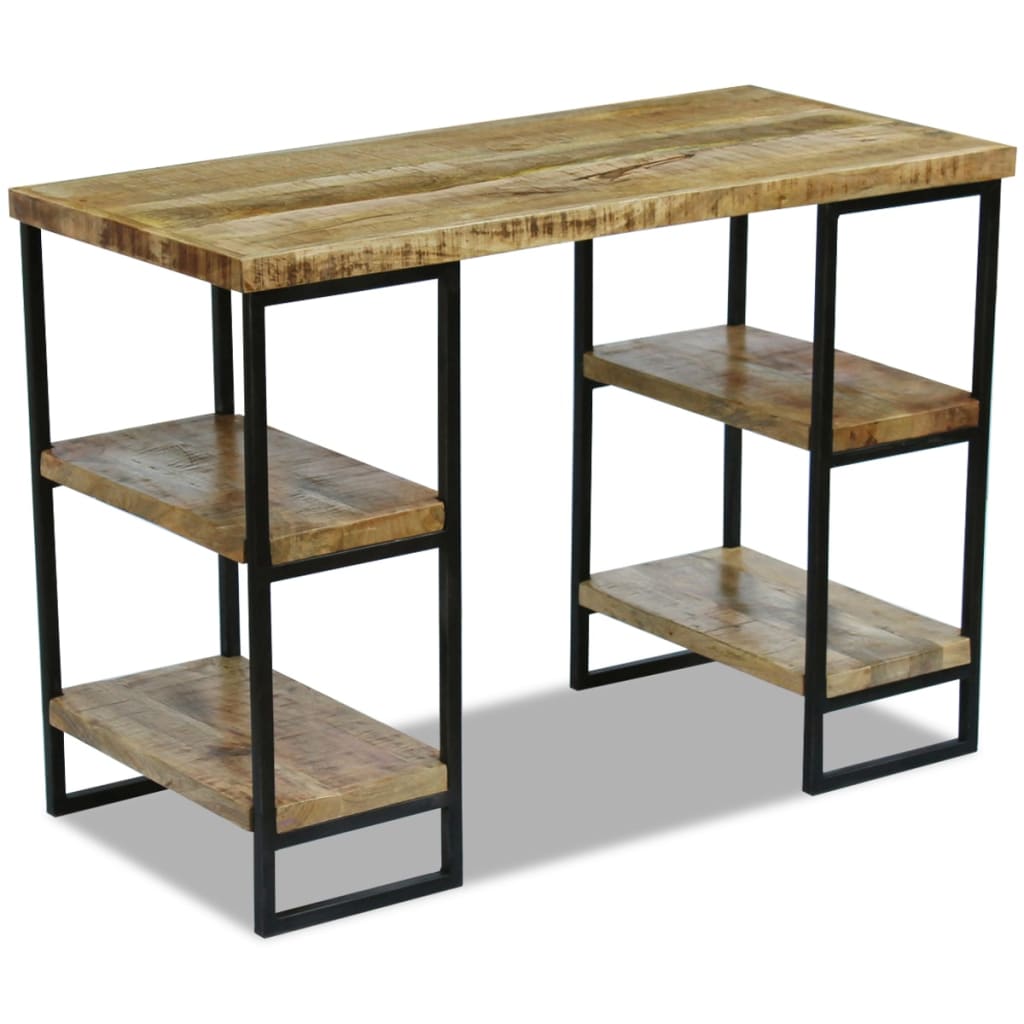 Bureau Style Industriel avec Rangement-La-Fabrique-Industrielle
