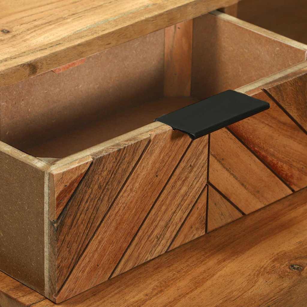 Bureau Style Industriel en Bois Massif et Métal-La-Fabrique-Industrielle