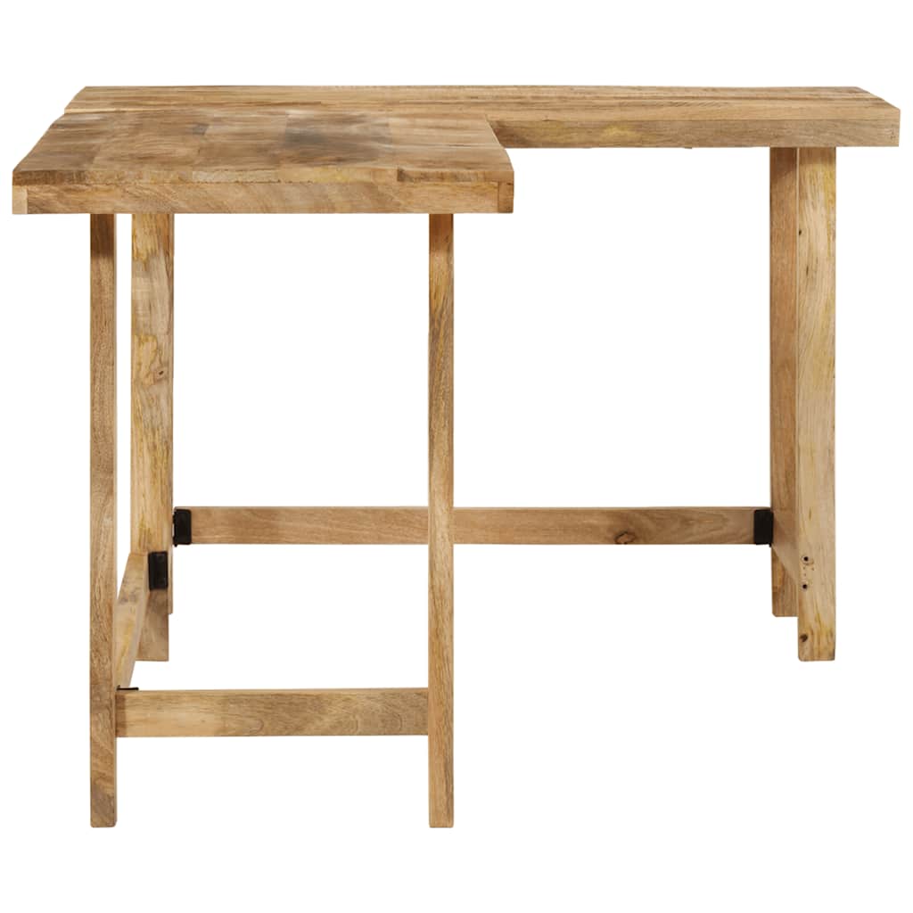 Bureau d'Angle en Bois Clair Industriel-La-Fabrique-Industrielle
