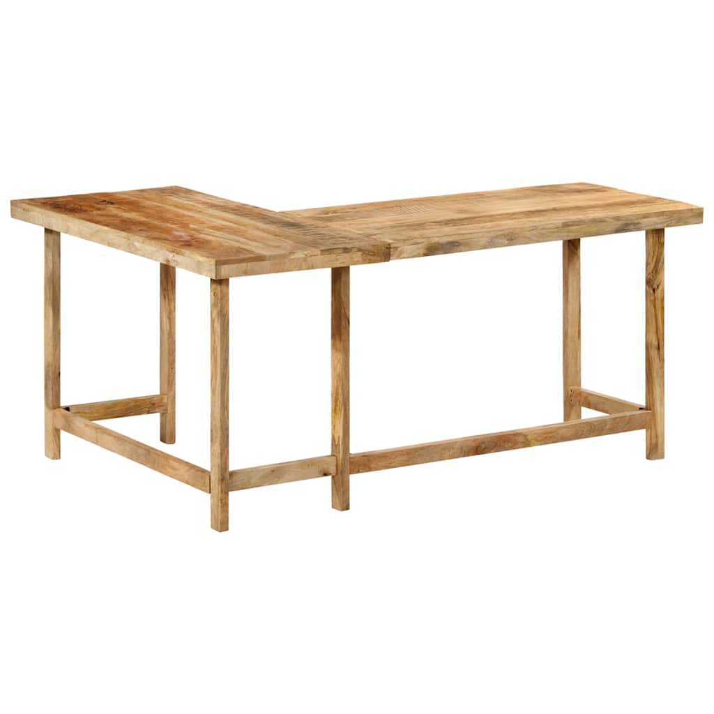 Bureau d'Angle en Bois Clair Industriel-La-Fabrique-Industrielle