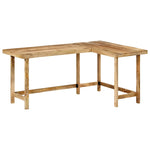 Bureau d'Angle en Bois Clair Industriel-La-Fabrique-Industrielle