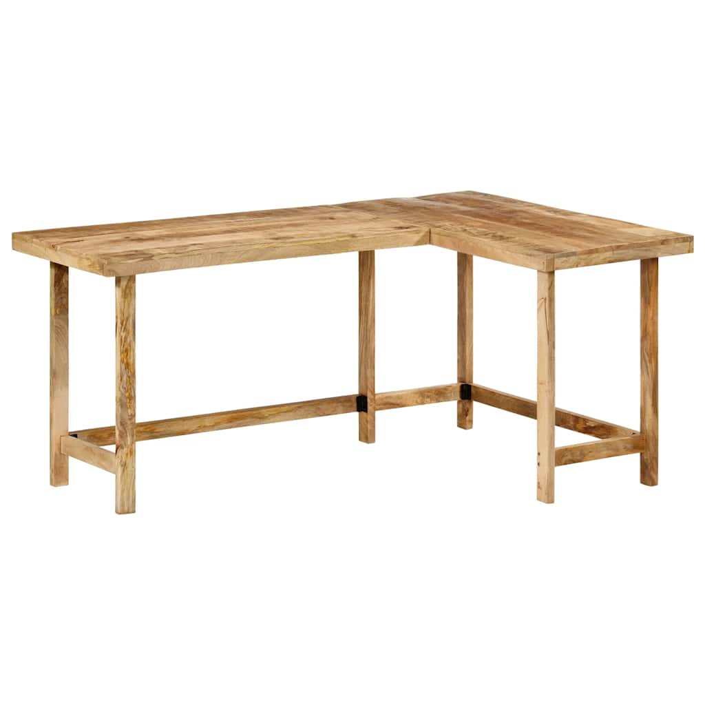 Bureau d'Angle en Bois Clair Industriel-La-Fabrique-Industrielle