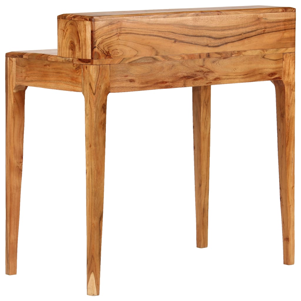 Bureau en Bois Massif au Style Industriel-La-Fabrique-Industrielle