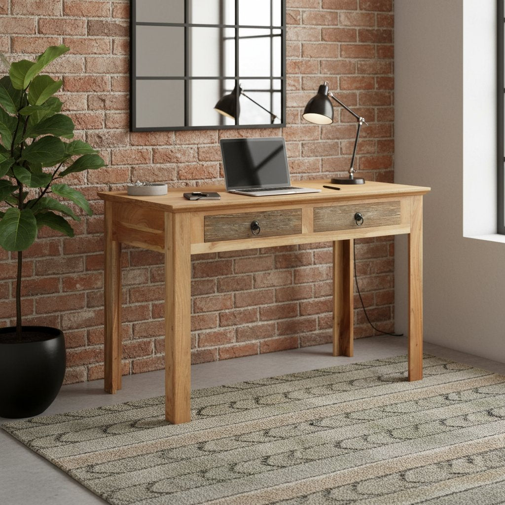 Bureau Industriel en Bois Massif