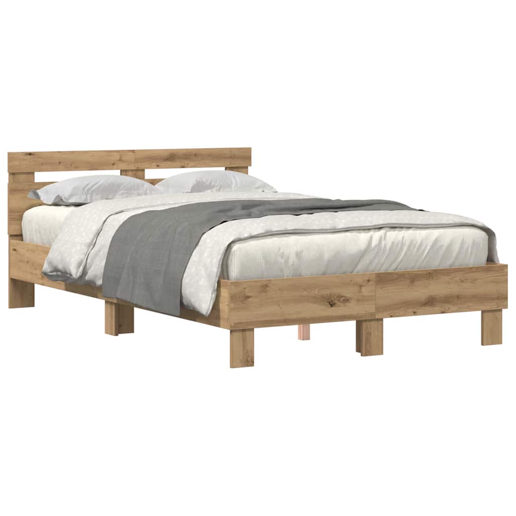 Cadre de Lit en Bois Design et Chêne Massif-La-Fabrique-Industrielle