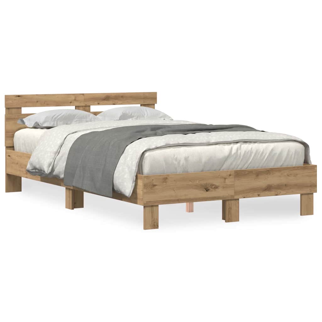 Cadre de Lit en Bois Design et Chêne Massif-La-Fabrique-Industrielle