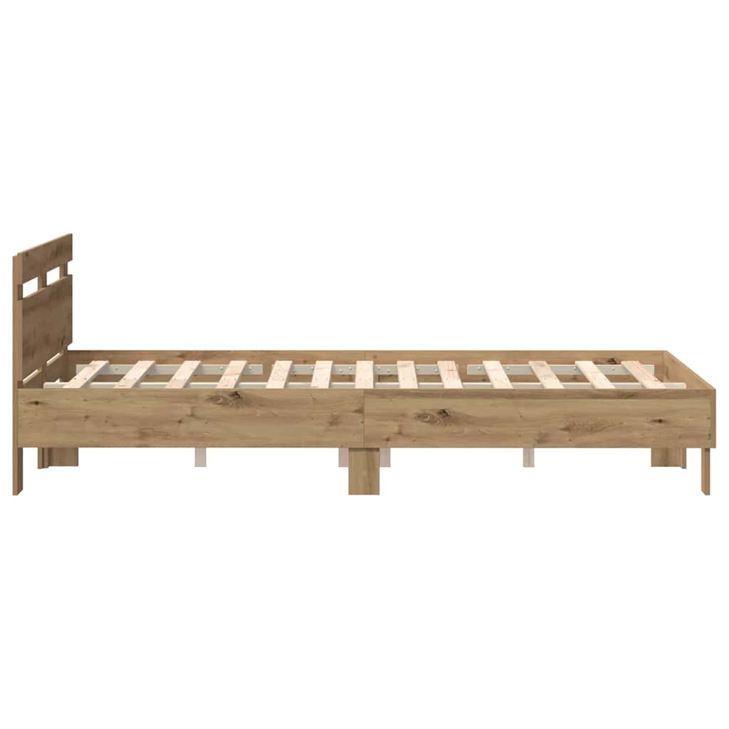 Cadre de Lit en Bois Design et Chêne Massif-La-Fabrique-Industrielle