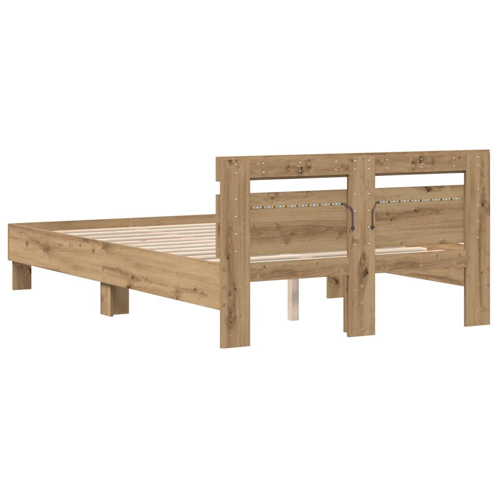 Cadre de Lit en Bois Design et Chêne Massif-La-Fabrique-Industrielle