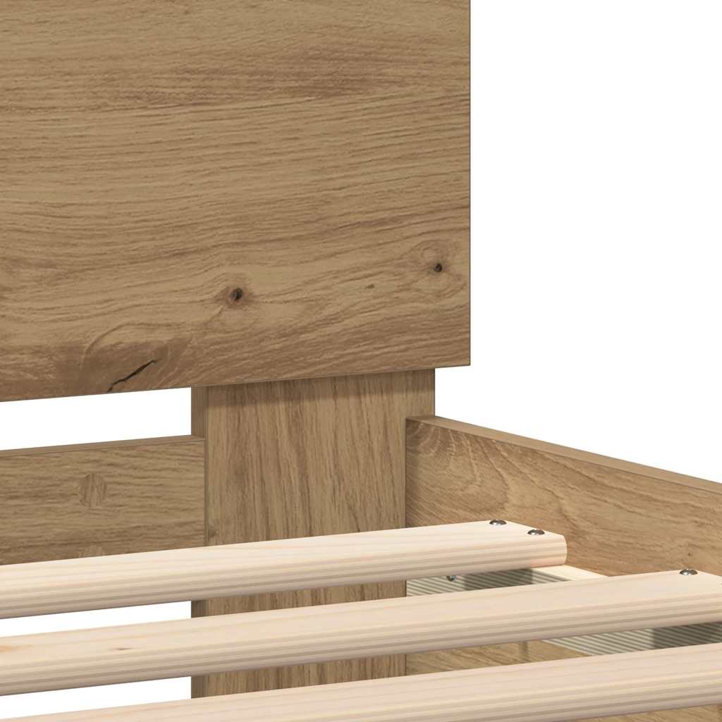 Cadre de Lit en Bois Design et Chêne Massif-La-Fabrique-Industrielle