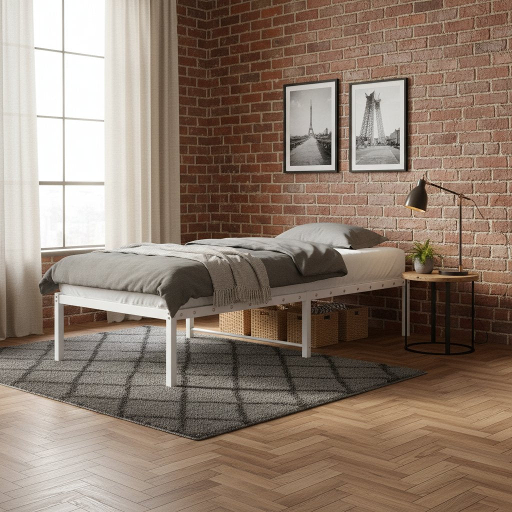 Cadre Lit Métallique Une Place