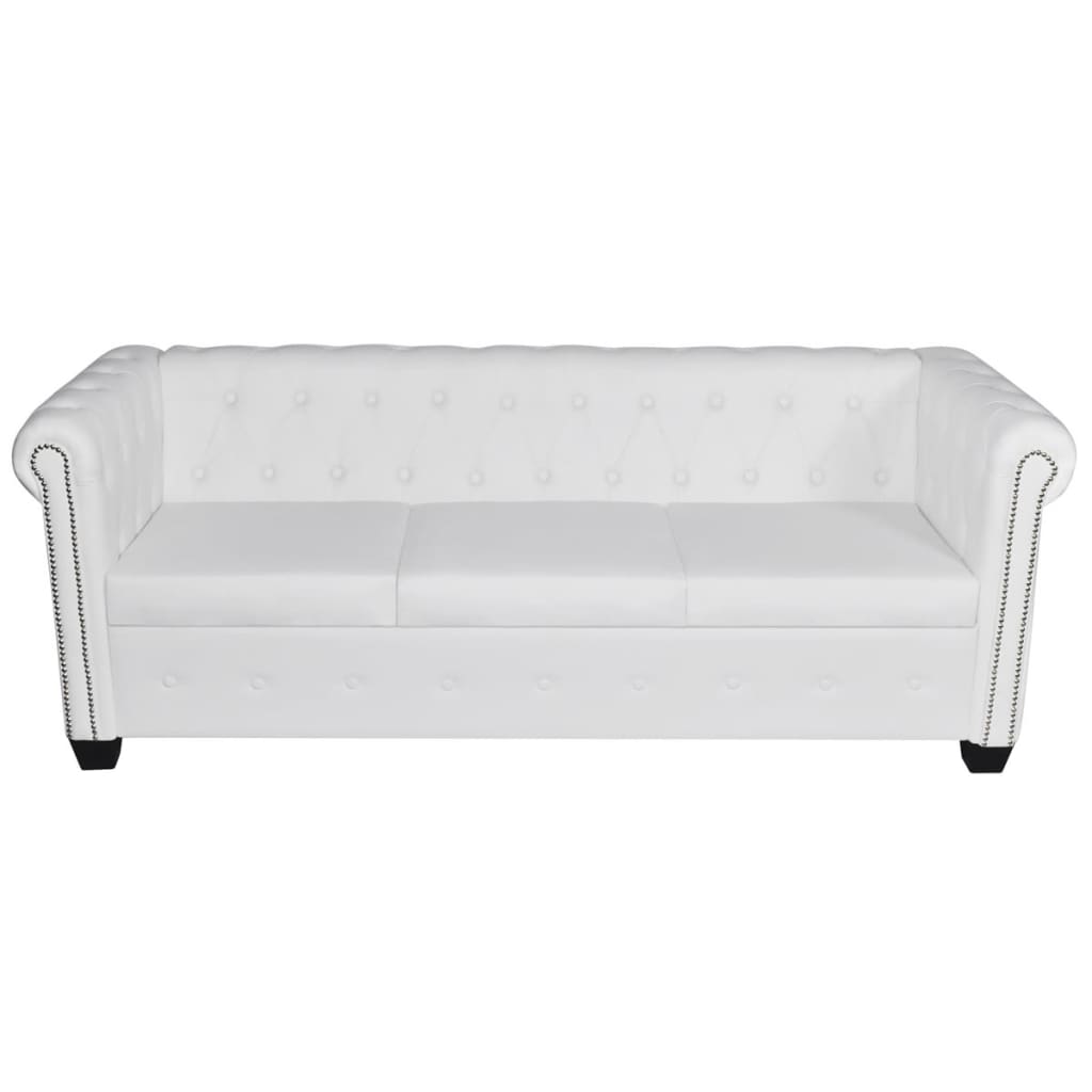 Canapé Chesterfield Moderne en Cuir-La-Fabrique-Industrielle