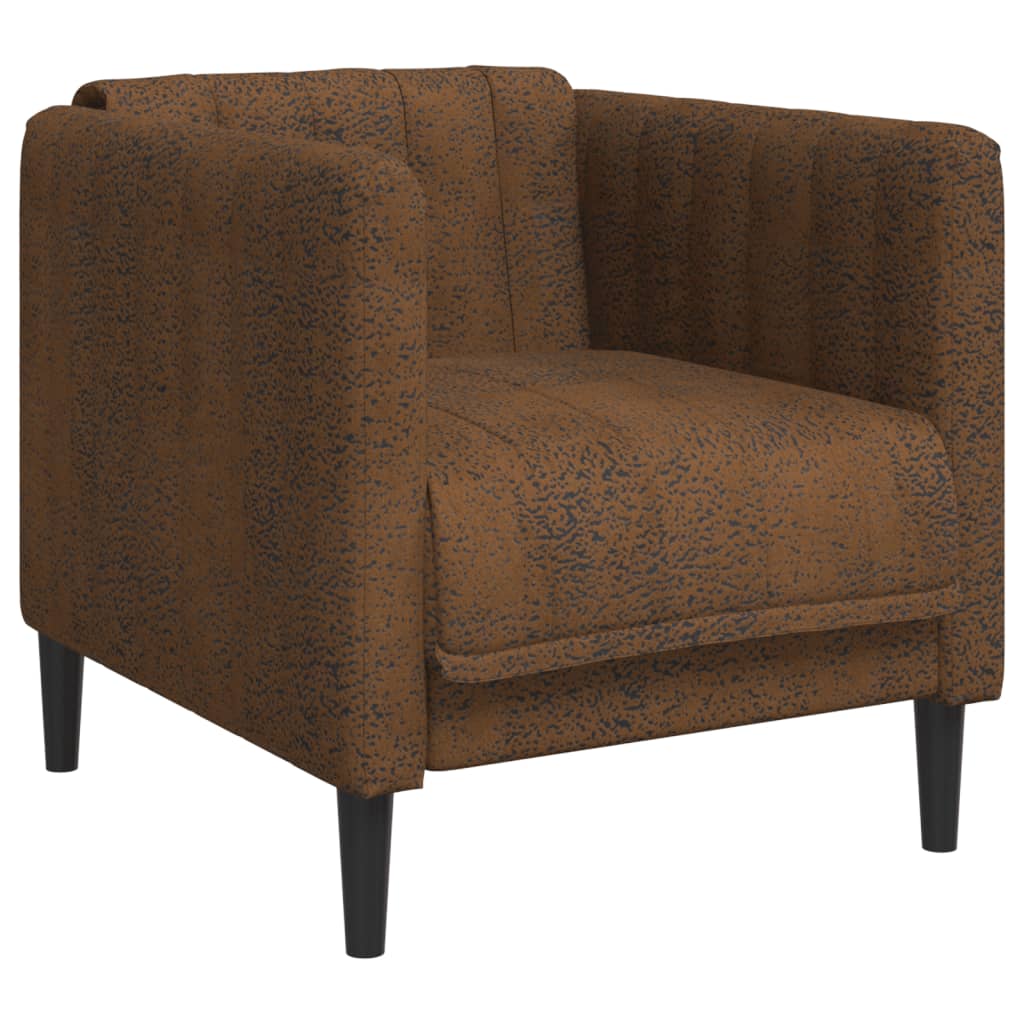 Canapé Fauteuil en Similicuir Daim-La-Fabrique-Industrielle