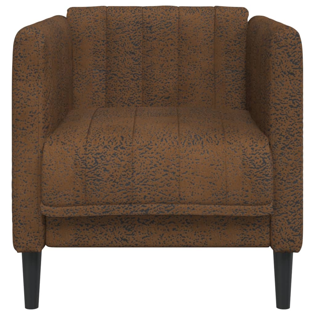 Canapé Fauteuil en Similicuir Daim-La-Fabrique-Industrielle