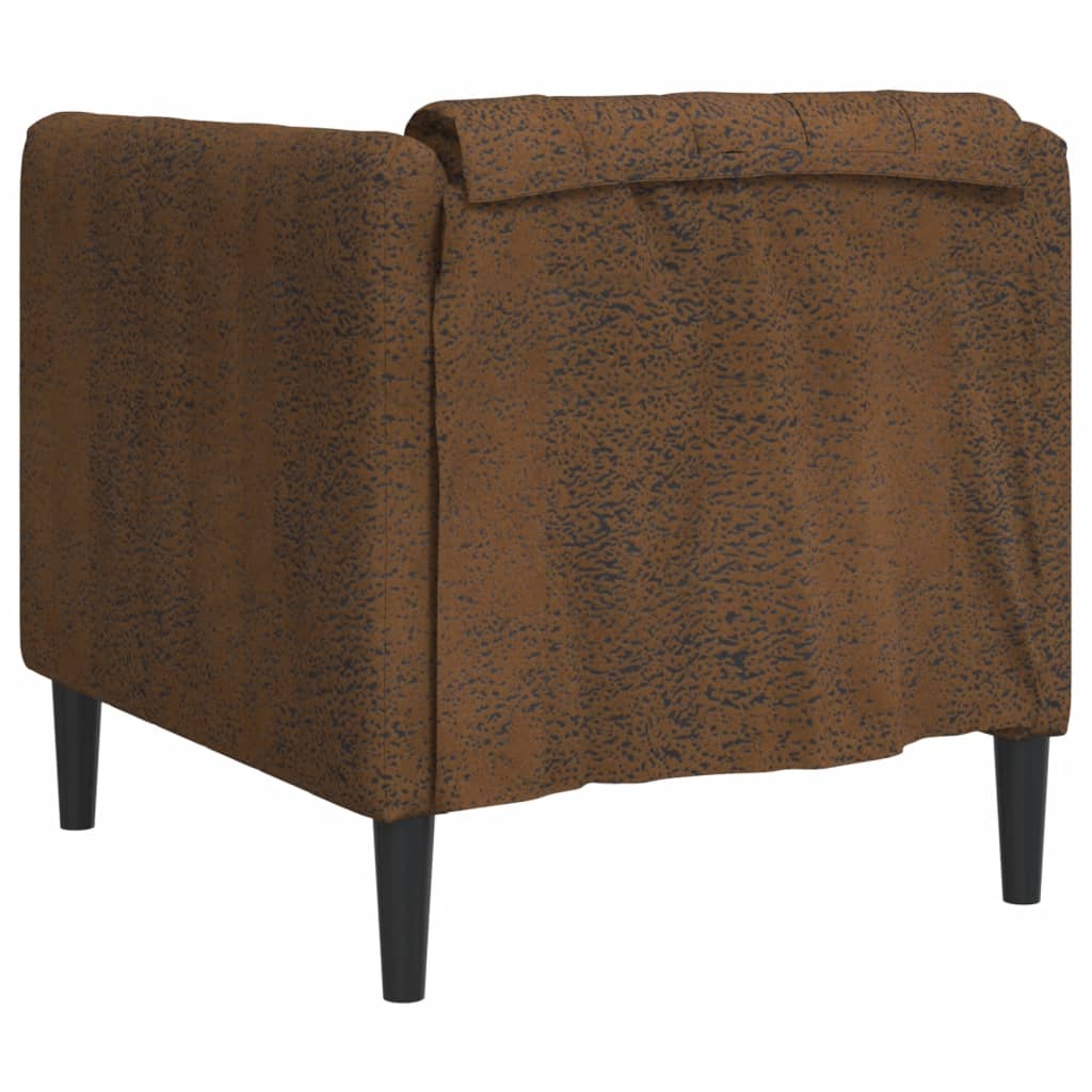 Canapé Fauteuil en Similicuir Daim-La-Fabrique-Industrielle