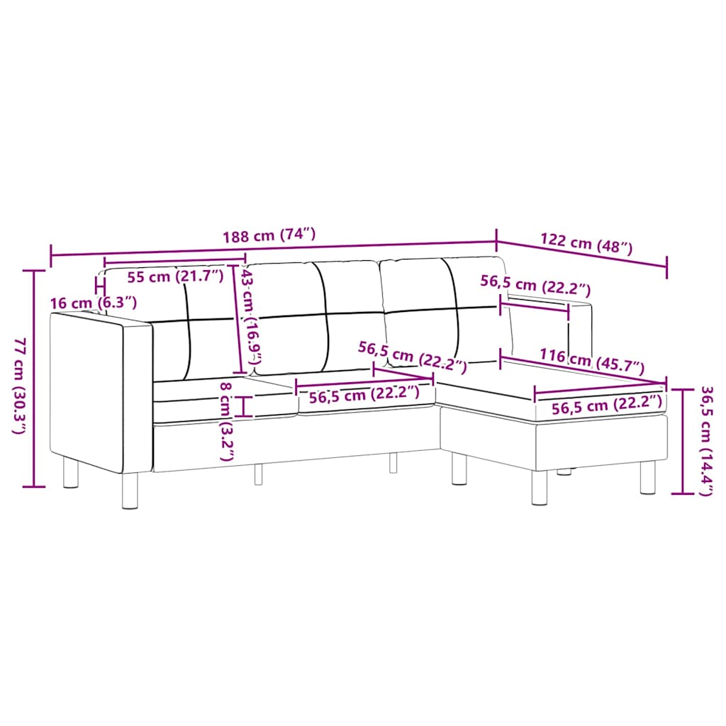 Canapé Moderne Style Loft Industriel en Cuir-La-Fabrique-Industrielle