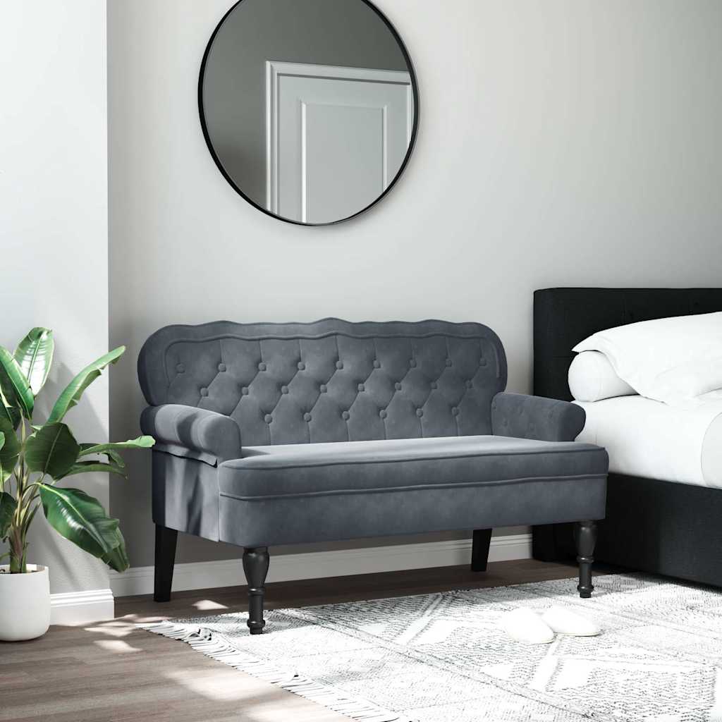 Canapé en Similicuir Style Industriel Vintage-Gris foncé-La-Fabrique-Industrielle