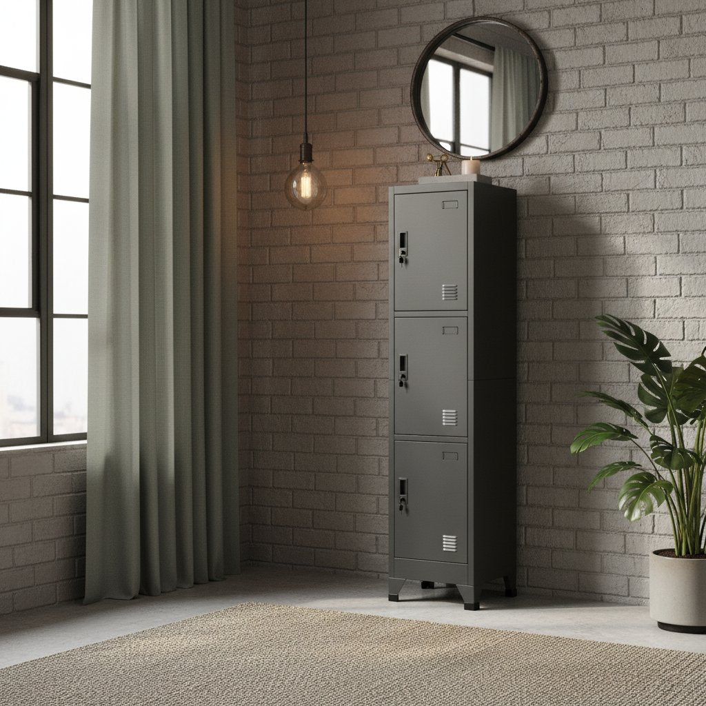 Casier Industriel en Métal Noir