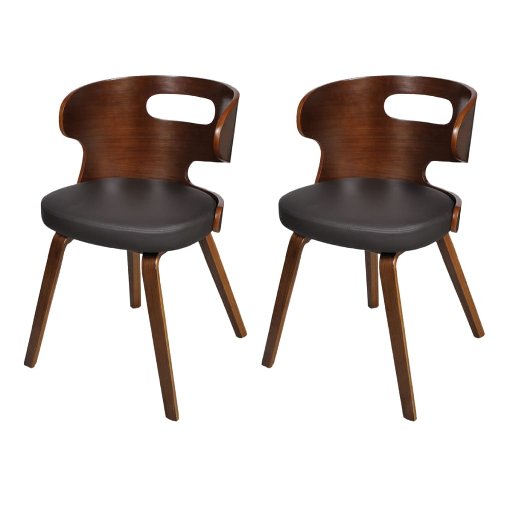 Chaise Industrielle Élégante en Noir et Bois-noir et marron foncé-2-La-Fabrique-Industrielle