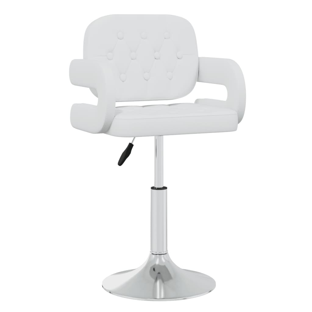 Chaise Industrielle Pivotante en Similicuir-La-Fabrique-Industrielle