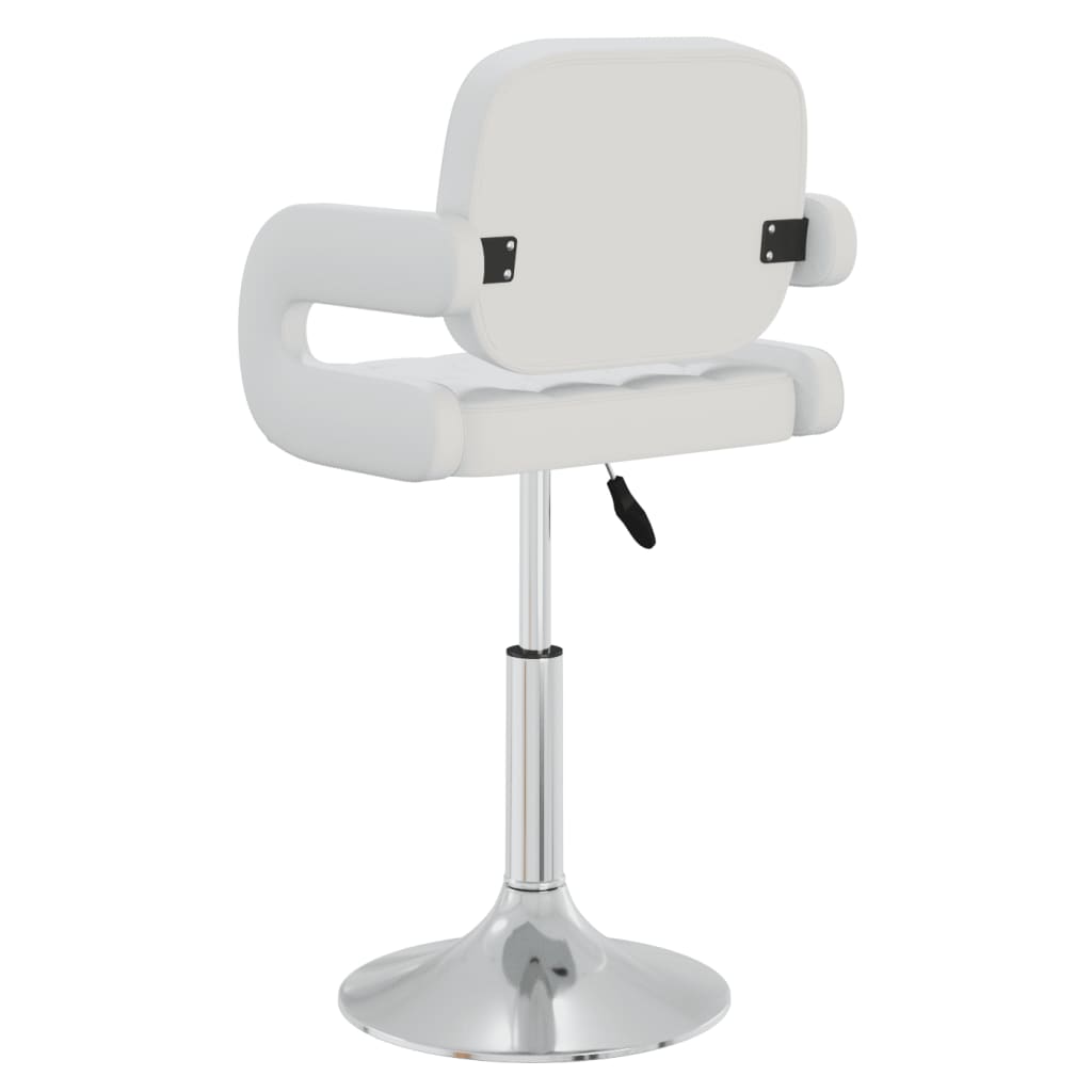 Chaise Industrielle Pivotante en Similicuir-La-Fabrique-Industrielle