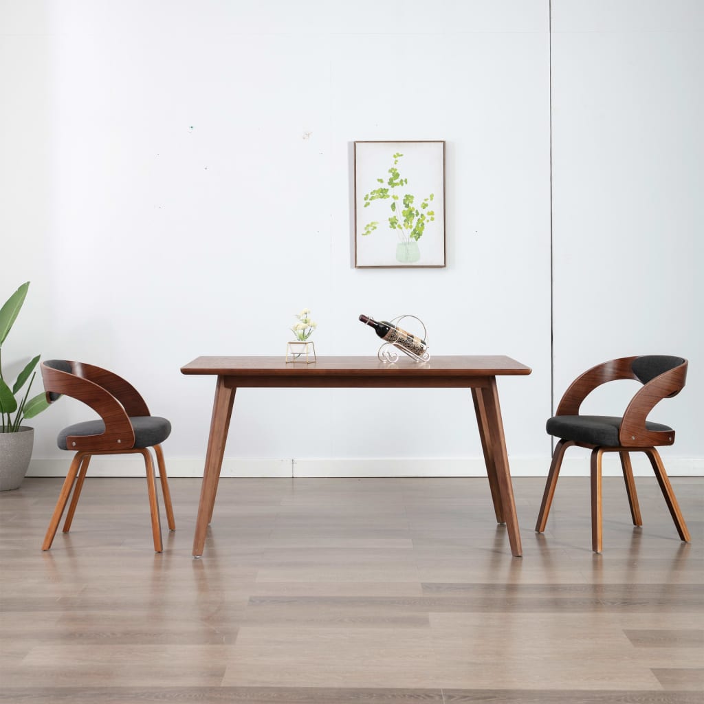 Chaise Industrielle en Bois Courbé et Cuir-gris et marron foncé-2-La-Fabrique-Industrielle