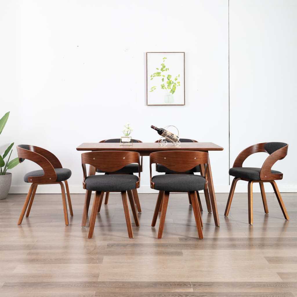 Chaise Industrielle en Bois Courbé et Cuir-gris et marron foncé-6-La-Fabrique-Industrielle