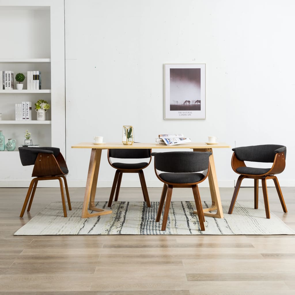 Chaise Industrielle en Bois et Cuir Courbé-Gris-4-La-Fabrique-Industrielle