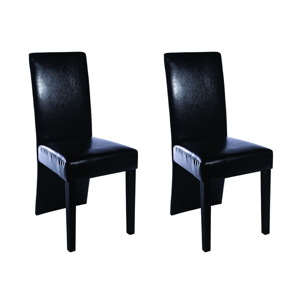 Chaise Industrielle en Bois et Cuir Design-Noir-2-La-Fabrique-Industrielle