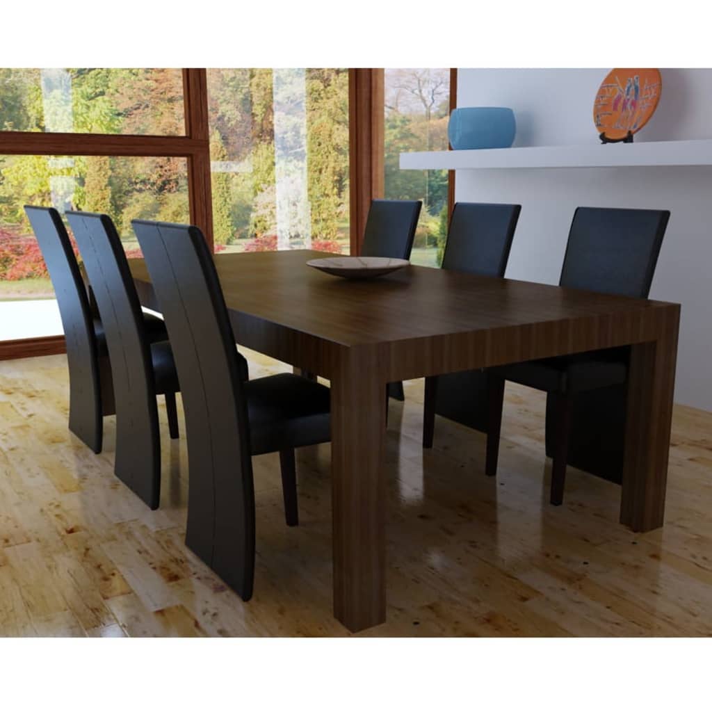 Chaise Industrielle en Bois et Cuir Design-La-Fabrique-Industrielle