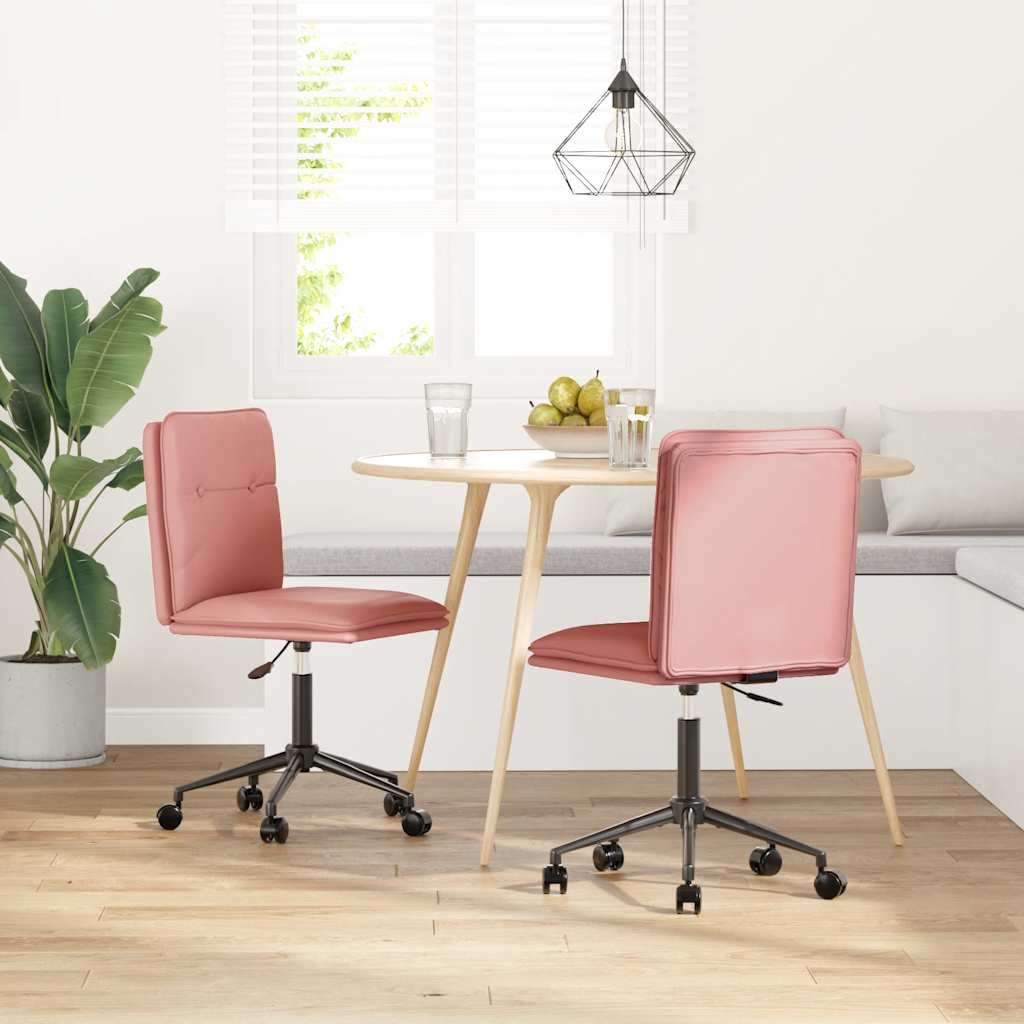 Chaise Industrielle en Cuir et Métal-Rose-2-La-Fabrique-Industrielle