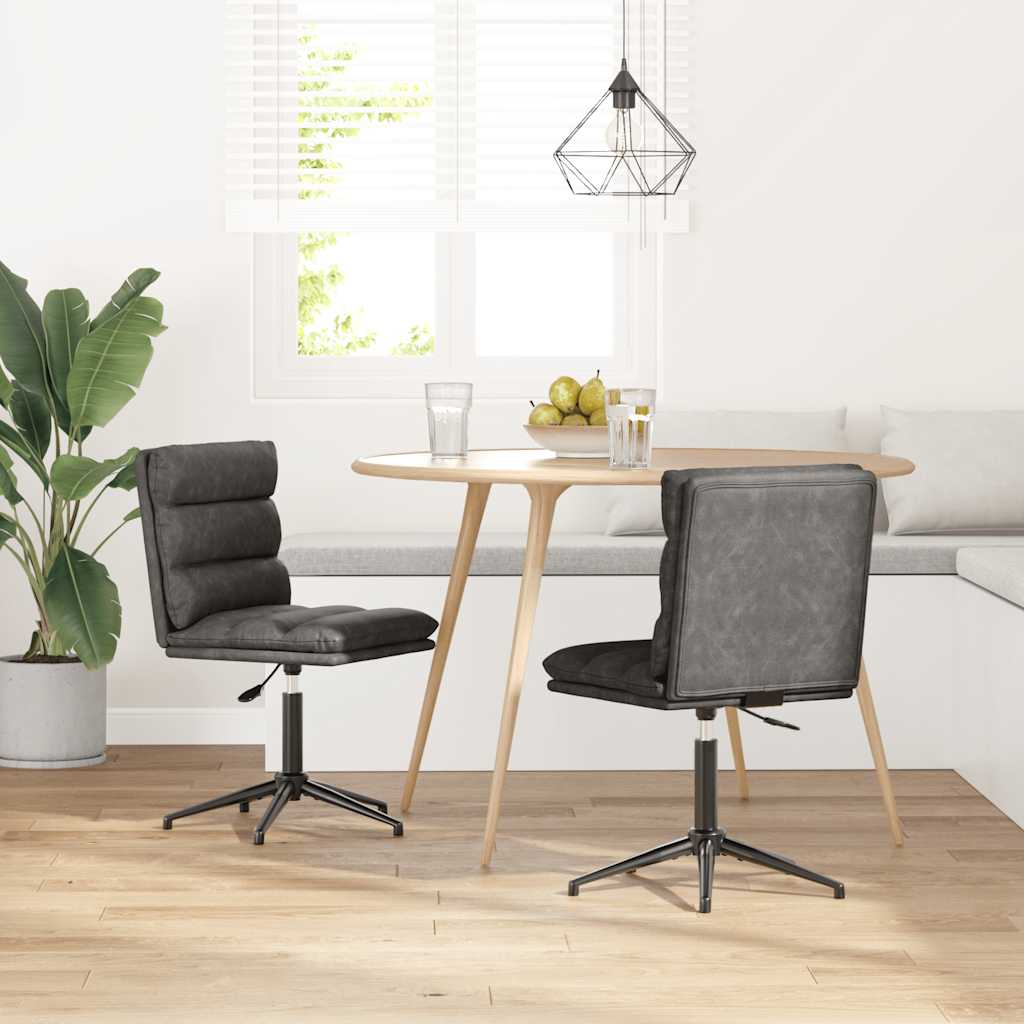 Chaise Industrielle en Simili Cuir Marron-Noir-2-La-Fabrique-Industrielle