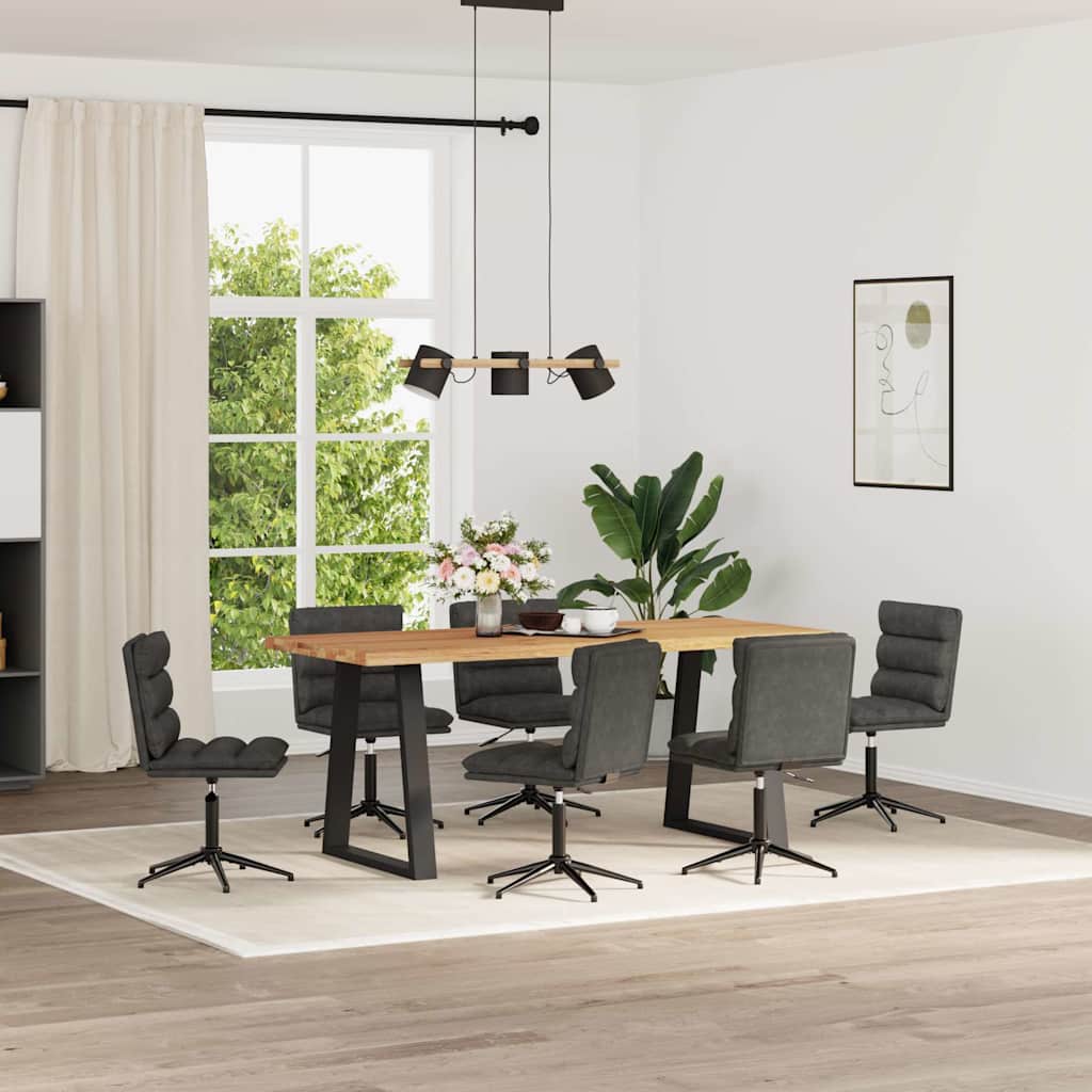 Chaise Industrielle en Simili Cuir Marron-Noir-6-La-Fabrique-Industrielle