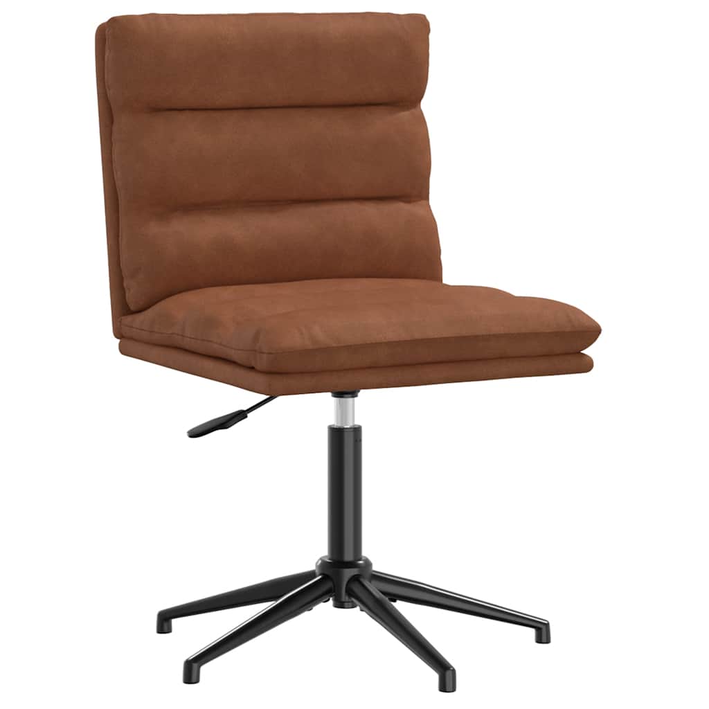 Chaise Industrielle en Simili Cuir Marron-La-Fabrique-Industrielle