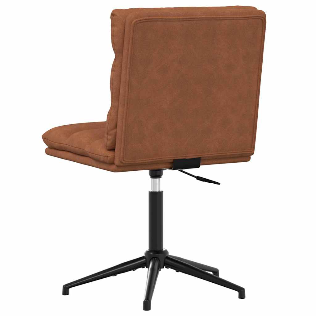 Chaise Industrielle en Simili Cuir Marron-La-Fabrique-Industrielle
