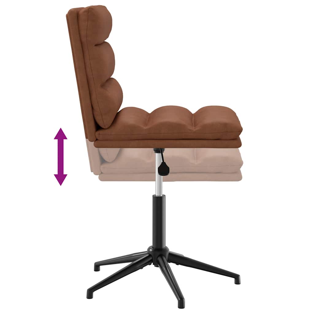 Chaise Industrielle en Simili Cuir Marron-La-Fabrique-Industrielle