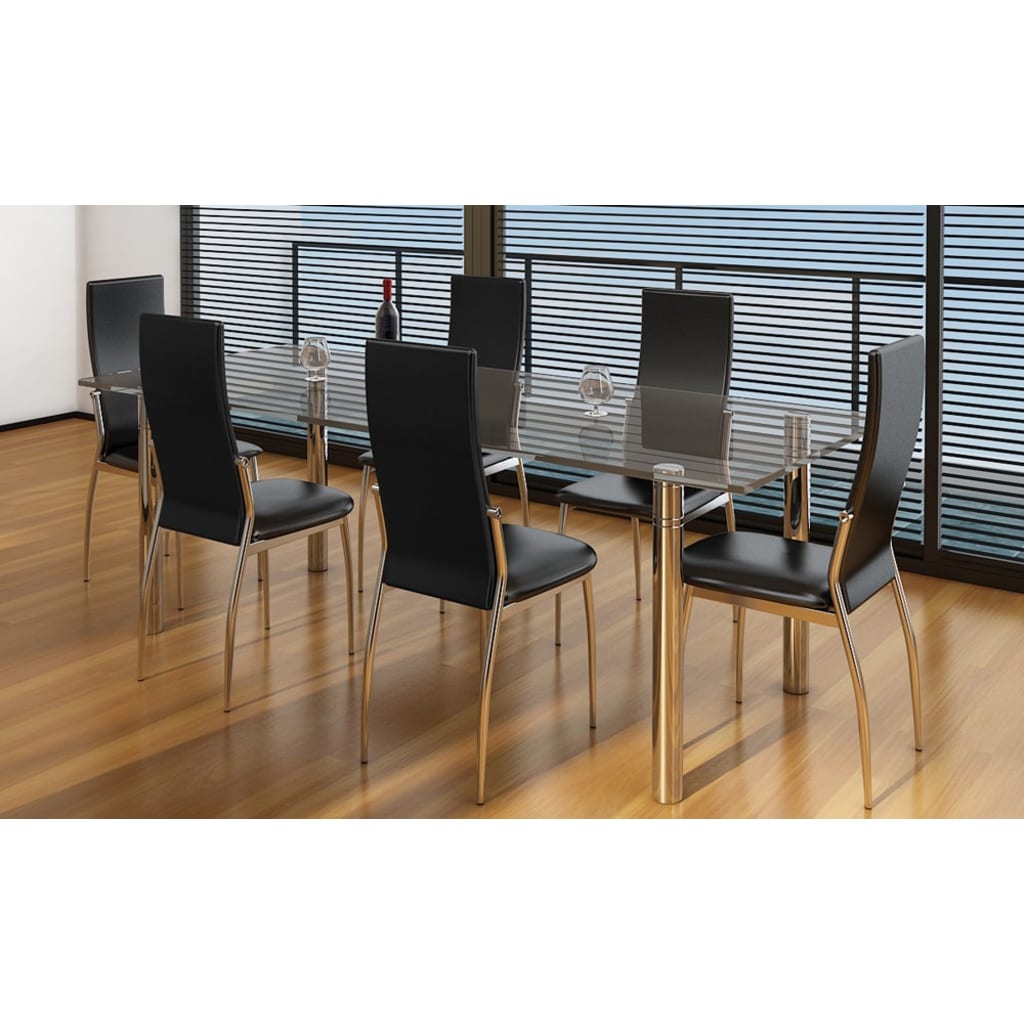 Chaise en Simili Cuir pour Salle à Manger-La-Fabrique-Industrielle