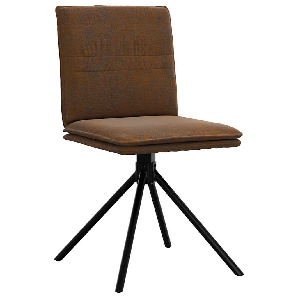 Chaises À Manger Lot De 6 Similicuir Daim-La-Fabrique-Industrielle