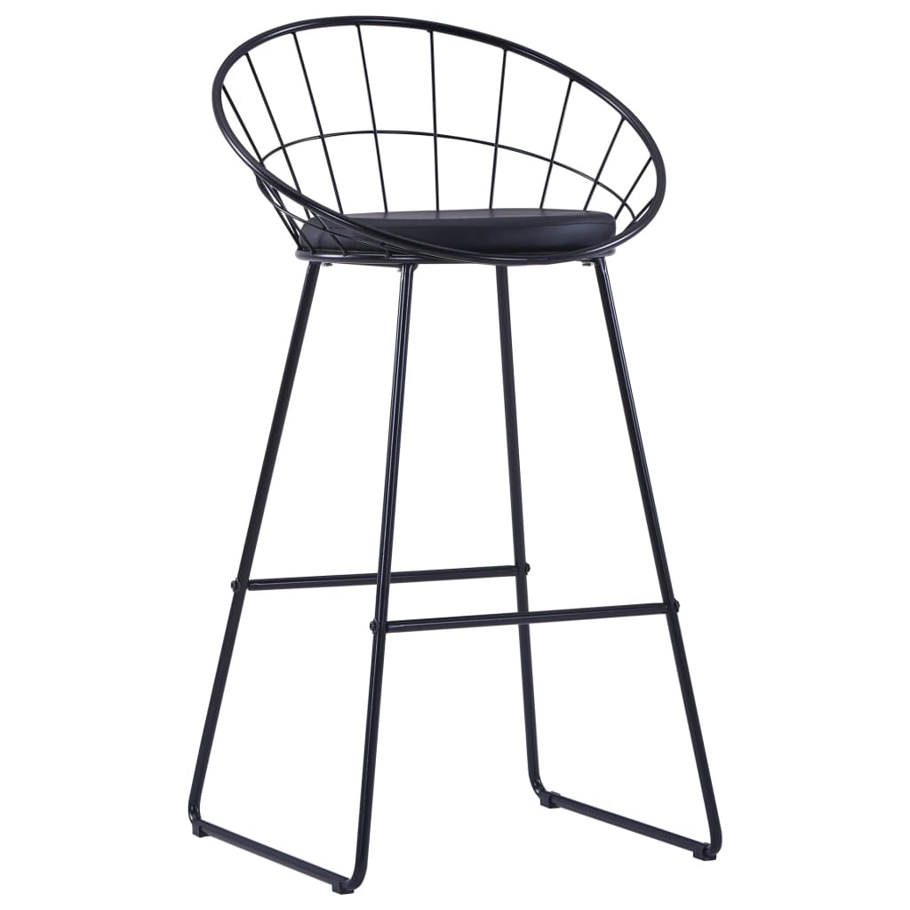 Chaises De Bar Lot De 2 Similicuir-La-Fabrique-Industrielle