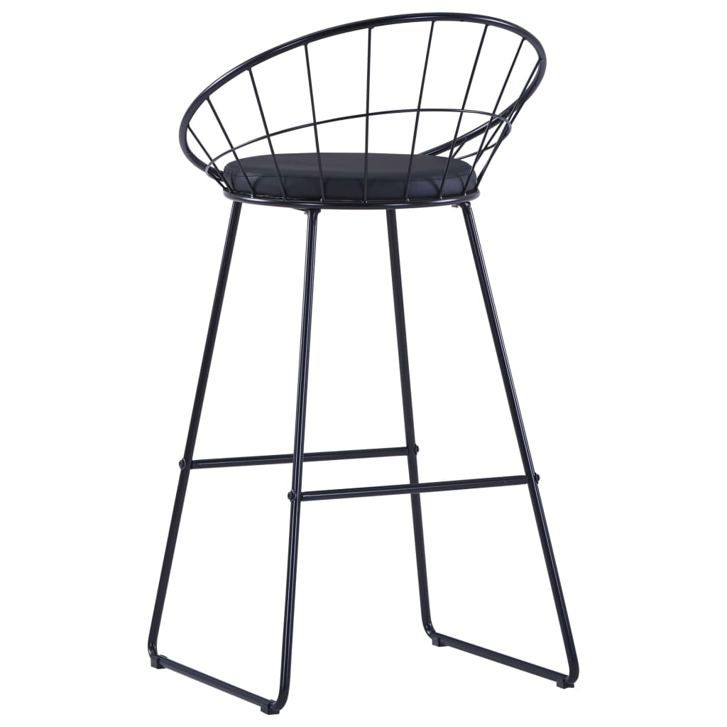 Chaises De Bar Lot De 2 Similicuir-La-Fabrique-Industrielle