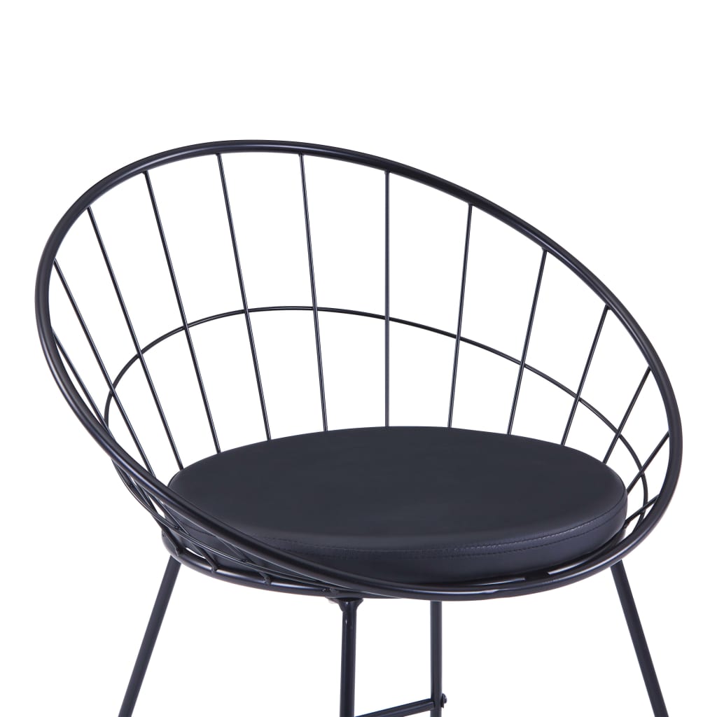 Chaises De Bar Lot De 2 Similicuir-La-Fabrique-Industrielle